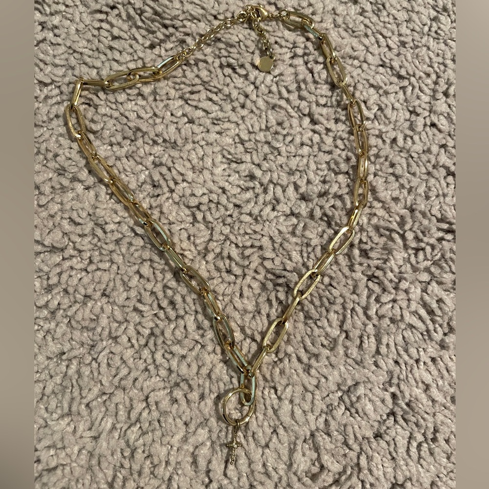 BaubleBar Novella Charm Necklace, Charm Holder, and Charm